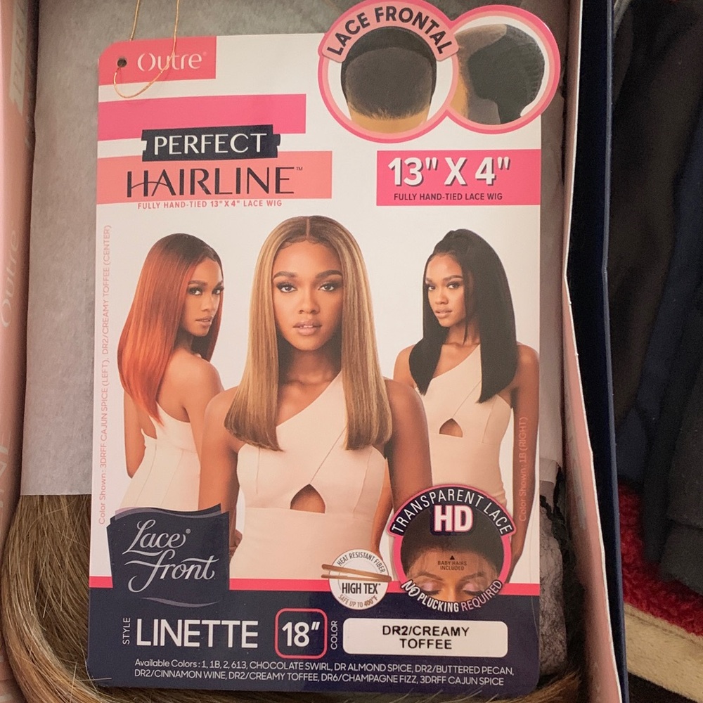 Perfect Hairline Linette Lace Front Wig - Creamy Toffee (18")